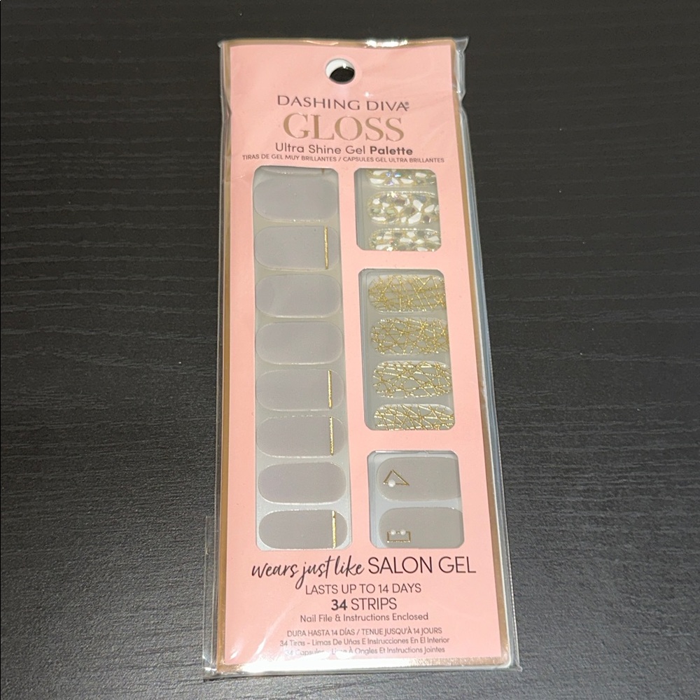 Dashing Diva Gloss Ultra Shine Gel Nail Strips Palette